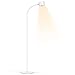 Stehlampe LED Dimmbar 12W 800 Lumen,LED Stehleuchte Leselampe mit 3 Farbtemperaturen,Touch-Bedienung,Flexibler Schwanenhals,Leselampe Stehlampe für Wohnzimmer Schlafzimmer Büro, Weiß