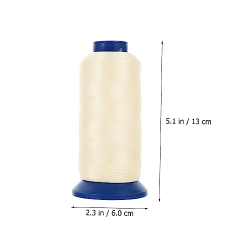 Hilo luminoso para bordado 3000 yardas amarillo miniatura 2