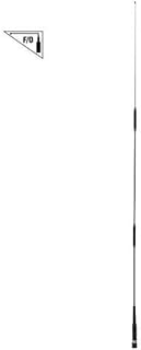 VHOB Comet SBB-7NMO - 2M/70cm Dual Band Mobile Antenna (NMO)