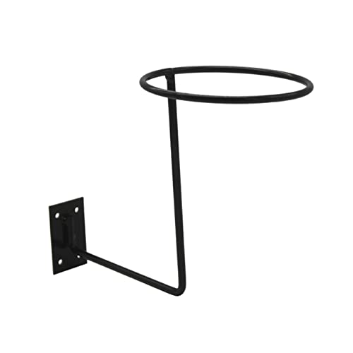 Soporte de casco para motocicleta resistente duradero y decorativo negro Alipis
