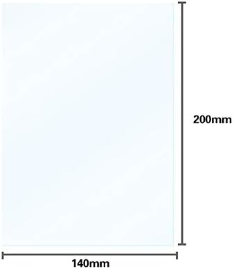 Lysee 3D Printer Parts & Accessories - 5 Pcs FEP Film Accessories 0.12-0.2mm Durable for 3D Printer LCD Filaments AS99 - (Color: Black)