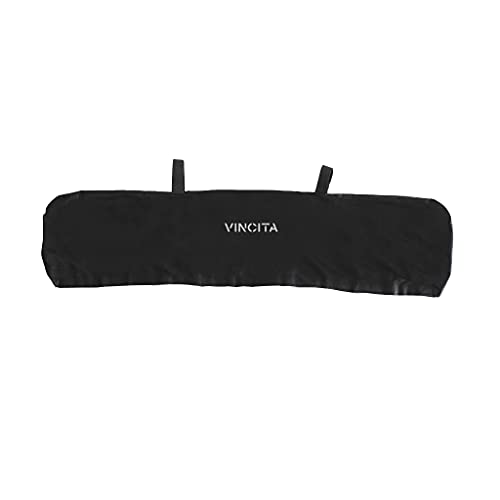 Vincita Water-Resistant Durable Handlebar Rain Cover Red Bike Cover for Mountain Bikes, Folding Bike, E-Bikes, Bikepacking Accessories (Black)