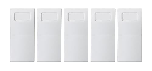 Identify Switch Covers - Clearly Labeled Covers for Standard Decora Light Switches. Available in Kitchen/Bath, Common Area, and Outdoor 5-Packs (Outdoor 5 Pack)