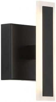 George Kovacs P1413-66A-L Edge LED Wall Sconce, Coal