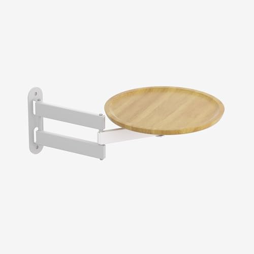 Table murale rotative pour un coin lecture chaleureux dans votre chambre