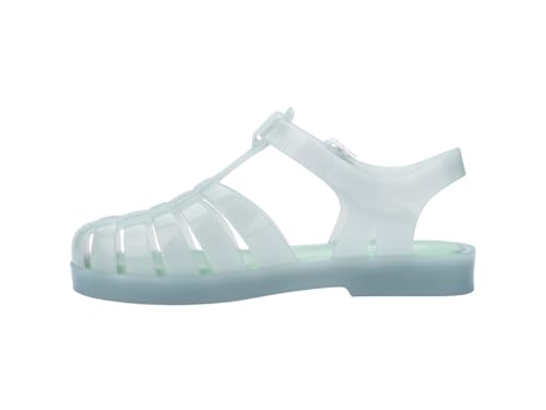 Image of mini melissa Possession Jelly Fisherman Sandal for Toddler and Kids | Iconic Fisherman Jelly Sandal for Toddlers & Girls, Adjustable Buckle, Waterproof, Bubblegum Scent, Play & Dress Shoes