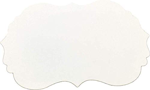 White Gift Tag Stickers – 2 x 3 Inch Blank Holiday Labels, Roll of 100 – Vibrant Adhesive Tags for Christmas Wrapping and Seasonal Crafts, Made in The USA - Thumbnail 3