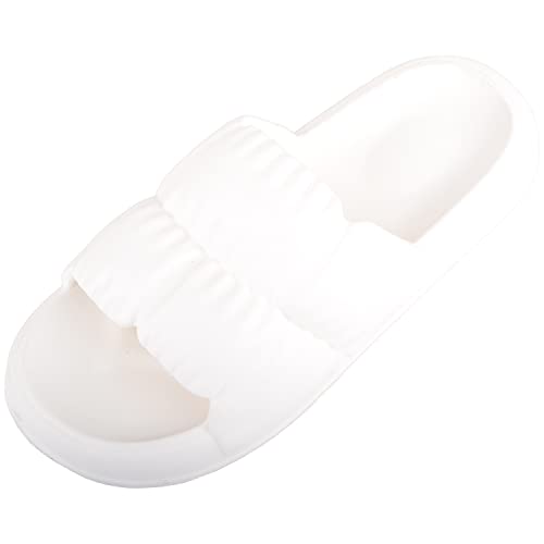 Sandales matelassées Absolute Footwear blanches confortables taille 38 pour femmes et filles