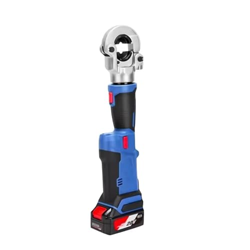 Pince hydraulique électrique à sertir pour raccords de tubes en cuivre 70 W Puissance avec lumière LED Pro Press Tool Kit pour plomberie professionnelle