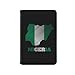 Passport Holder Cover Nigeria Nigerian Flag Map PU Leather Case Wallet Passport Book Protector for Women Men Flying Travel Fashion Gift