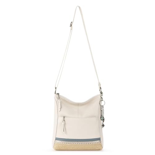 Image of The Sak Lucia Leather Crossbody Purse - Premium Leather Women's Handbag for Everyday & Travel - Cross Body Bag With Zipper