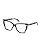 Tom Ford Eyeglasses FT 5844 -B 005 Matte Black, t Logo/Blue Block Lenses