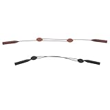 Diseño elegante para llamativos: esta cadena de cristal surtida se combina con estilo de cuentas y cadena de metal con delicado clip y colores clásicos nunca pasan de moda; esta cadena de cristal no es perfecta como un elegante accesorio a juego para gafas o gafas de sol, sino también es adecuada para combinar con collares, pulseras o tobilleras.