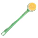 NOLITOY Langstielige Badebürste mit Weichem Bürstenkopf Langlebiger Rückenpeeling schrubber für...