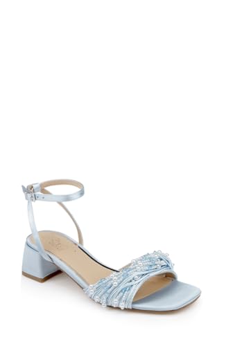 Jewel Badgley Mischka Fallon Block Heel Sandals