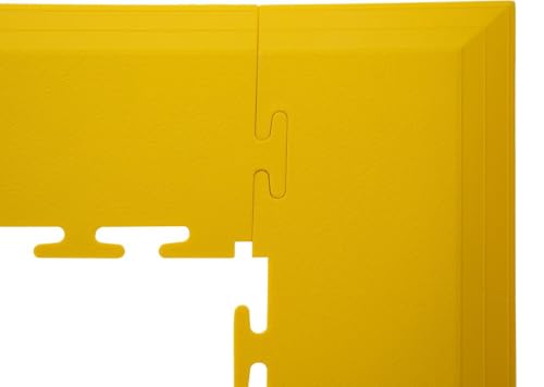 Ecotile E57.600 Eckrampe Von 7mm auf 1mm, 590mm Länge, Gelb