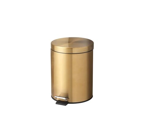 Caneca de basura silenciosa acero inoxidable 13 gal miniatura 1