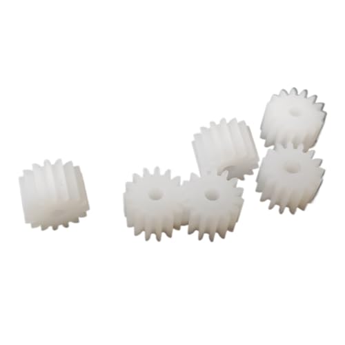 Shaft Pinion 30Pcs 0.5 Module 8 Teeth Plastic Gear 80.8A 81.5A 82A Spindle Spur Gear 5x5.5mm 5x4.2mm 5x5mm 0.8mm 1.5mm 2mm Hole Motor Transmission(1.5mm bore)