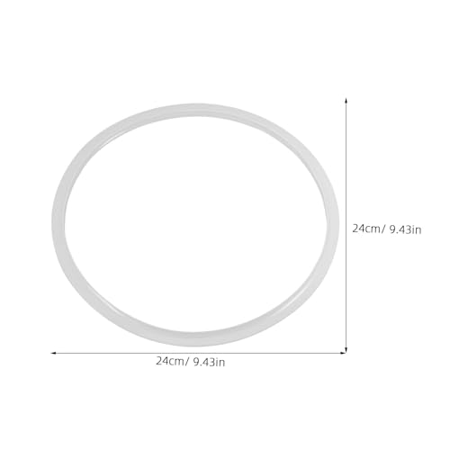 Anillo de sello para olla a presión de goma universal blanco miniatura 2