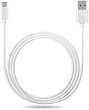 iFlash® 3 Pack of 9 Foot Long USB to Micro-USB Cable - 9 Ft , USB Data Sync Cable For For Samsung Galaxy S6 / S6 Edge / S3 S4 S5 Note 2/3/4, Galaxy Tab 2/3/4/Pro/S- Motorola Droid Razr Maxx, Moto X/X2, Moto G/G2, LG G2 G3 G4, HTC ONE, DNA, HTC ONE M7, M8 M9 (3Pack Version, White Color)