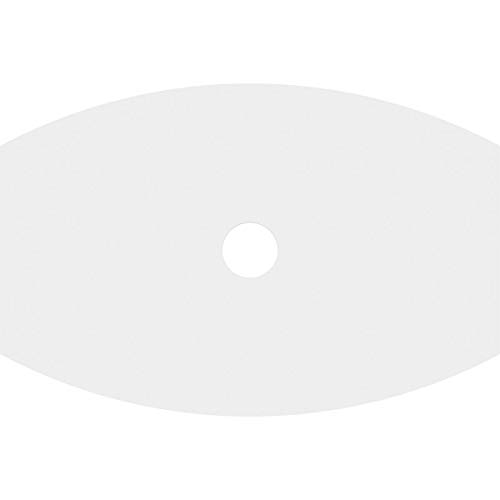 Image of Ekena Millwork CMP36X24KY-04000 Kailey Architectural Grade PVC Contemporary Urethane Ceiling Medallions 36 inchW x 24 inchH x 4 inchID x 19 1 /2 inchC x 1 inchP