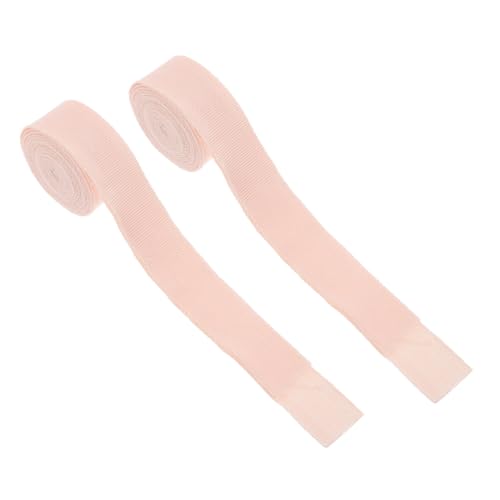 Abaodam 2 Cintas de Lona para Zapatillas de Punta de Ballet Cinta Decorativa Antideslizante para Zapatos de Baile Color Ballet Rosa Accesorio Esencial para Danza y Espectáculos