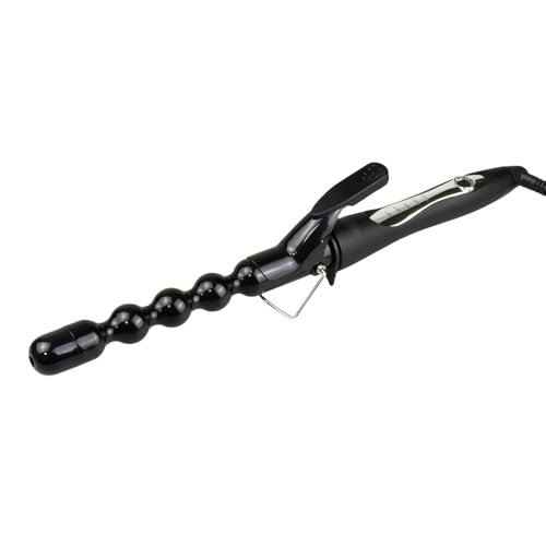 Bubble Curling Iron Ceramic 1” Curling Wand Beach Wave Bubble Wand Curler for Long Hair Fast Heating Hair Iron Styling Tool