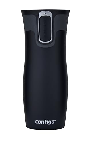 Contigo 2095800 Isoleringskopp, svart, 470 ml