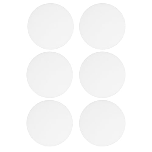 TOPPERFUN 6 piezas Difusores de Luz para Techo Pantallas Deslumbrantes para Lámparas Empotradas Accesorios para Lámparas LED de Reemplazo