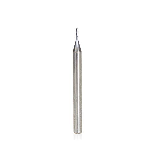 Amana Tool - 51724 AlTiN Coated CNC Steel, Stainless Steel & Composite Square Mini End Mil