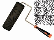 Kraft Tool DW185R Decorative Texture Roller, Vine with Roller Frame