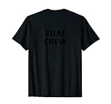 Filmkino-Set für Bühnenangestellte, Filmkollektion (Rückendruck) T-Shirt