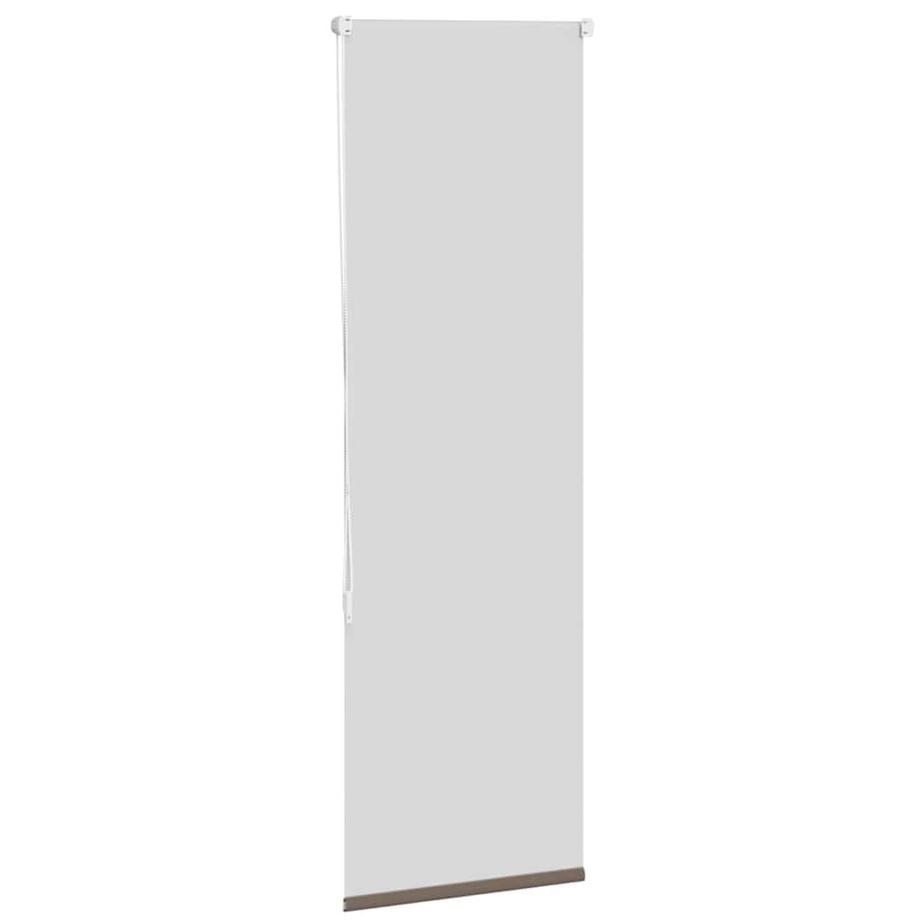 Roleta zaciemniająca kawowy brązowa, 55 x 175 cm, wykonana w 100% z poliestru z aluminiową szyną, szerokość materiału 50,7 cm, mocowanie za pomocą śrub lub uchwytów zaciskowych do okien