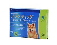 【動物用医薬品】プラク‐ティック 小型〜中型犬用 1.1mL 4.5〜11kg 6ピペット