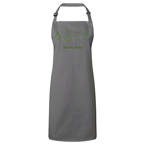 Tablier cuisine gris pour cultiver vos plantes et cuisiner de bons plats sains
