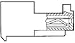 TE Connectivity / AMP 3-643816-3 Wire-Board Connector Receptacle, 3POS, 2.54MM