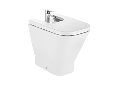 Roca,The Gap,SQUARE - Bidé Comfort adosado a pared sin tapa,Blanco,350mm x 540mm x 440mm,A35747C000