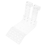 Artibetter Piattaforma Acrilica per Tartarughe da Parete Solarium per Riposo e Crogiolo Accessorio Multiuso per Acquari e Acquaterrari Facilita la Salita e Relax delle Tartarughe