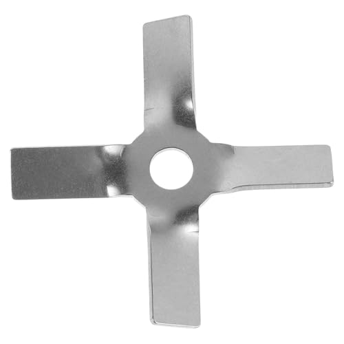 RUNROTOO Stainless Steel Mixing Blade - Replacement Cross Stirring Paddle for Chemistry and Scientific Laboratory School Experiment and Industrial Research Use