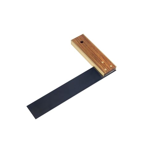 Robert Sorby Select Carpenters Try Square - Woodworking - Spring Steel Blade & Hardwood Handle - Measuring & Marking (Grey, 9")