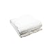ORGANIC TEXTILES White Down Alternative Bed Comforter with Organic Cotton Cover (Twin Size, Regular Fill), Skin Sensitive, All-Seasons Use, Machine Washable, Eco-Friendly Alternative