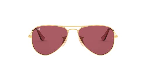 Image of Ray-Ban Junior Kids' Rj9506s Metal Aviator Sunglasses