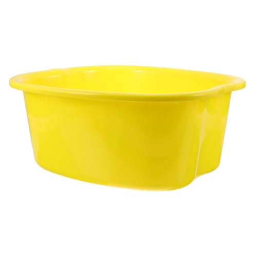 PartyKindom Foot Bath Bucket Plastic Basin for Home Spa Foot Massaging Bucket with Built Massage Points for Relaxation and Pedicure Durable and Easy to Handle