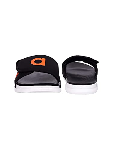 Image of AADI Men's Synthetic Leather Daily Casual Sliders /Flip Flop & Slippers