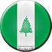 Norfolk Islands Novelty Metal Mini Circle Magnet CM-374