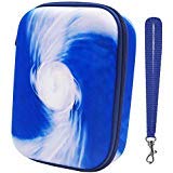 PAIYULE Hard Case Compatible Phase 10 Card Game. Fits up to 360 Cards. Includes 2 Removable Divider(Blue)