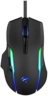 Havit Gamenote MS1012A Kablolu RGB Gaming Mouse - Siyah