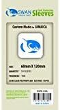 Swan Card Sleeves (60x120mm) - 150 Pack, Thin Sleeves - Jamaica