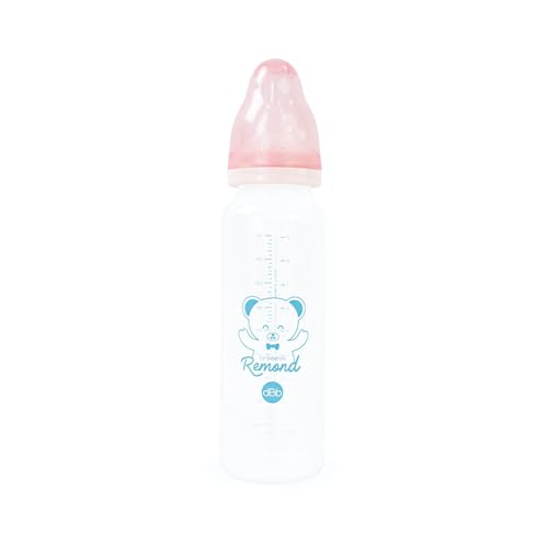dBb Remond Biberon Regular Air 270 ml de polipropileno – Chupete NN – Anticólico de silicona – Flujo regular – 1ª edad, 0 a 4 meses – Fabricación francesa – Rosa polvoreado dBb Remond Biberon Regular Air 270 ml de polipropileno – Chupete NN – Anticólico de silicona – Flujo regular – 1ª edad, 0 a 4 meses – Fabricación francesa – Rosa polvoreado