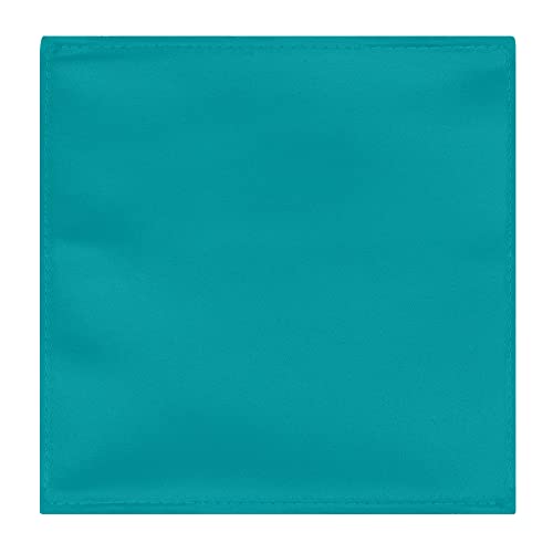 Image of Jacob Alexander Men's Pocket Square Solid Color Handkerchief